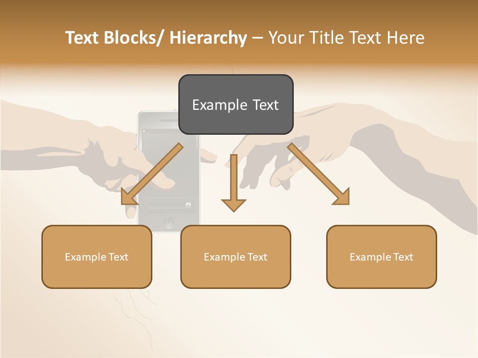 Hold Cell Divine PowerPoint Template