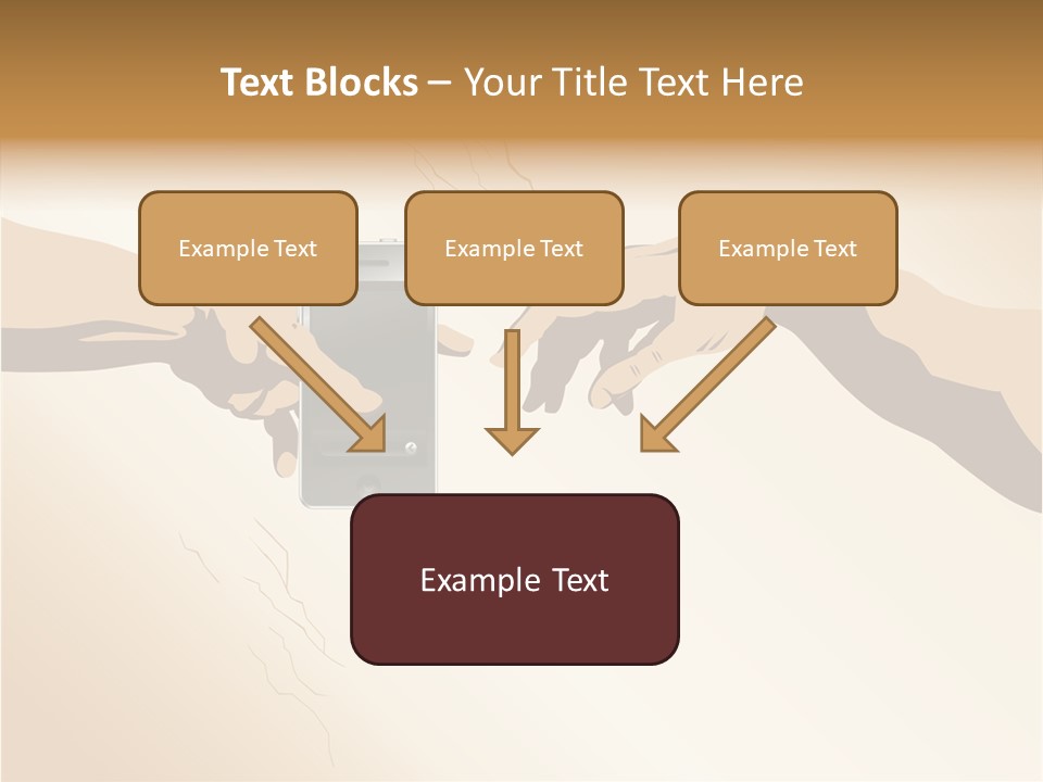 Hold Cell Divine PowerPoint Template