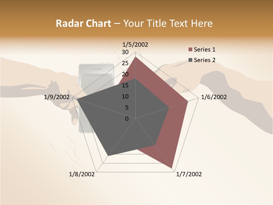 Hold Cell Divine PowerPoint Template