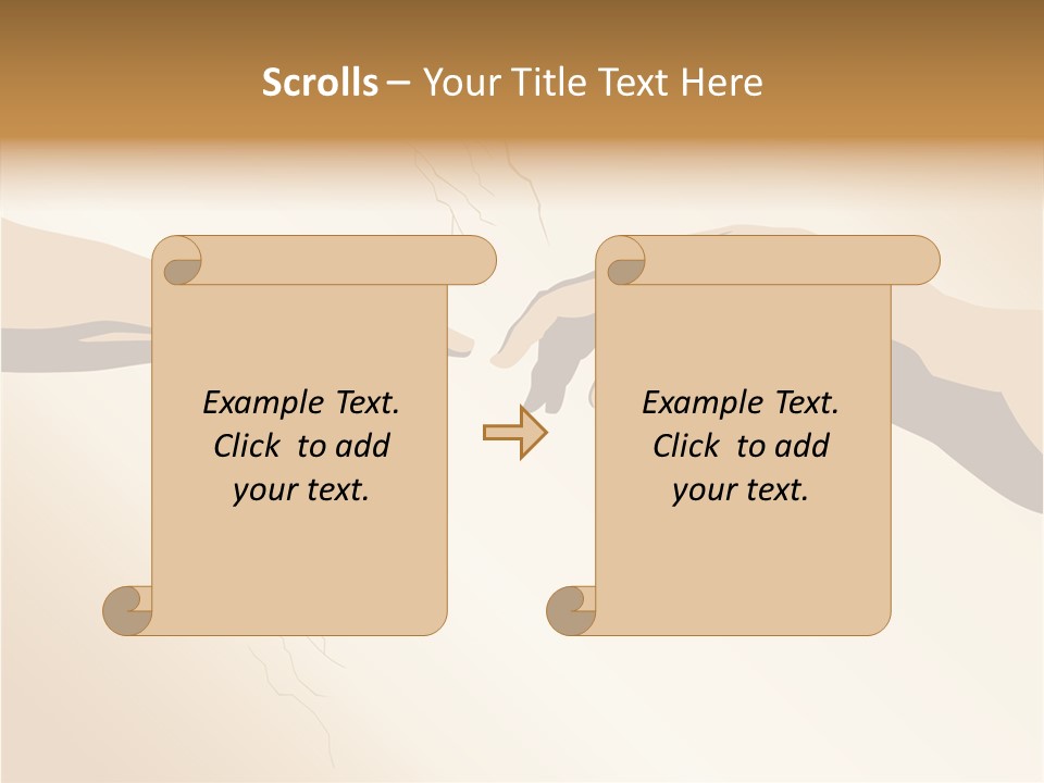 Hold Cell Divine PowerPoint Template