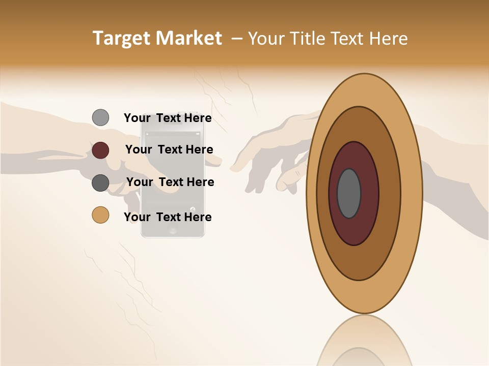 Hold Cell Divine PowerPoint Template