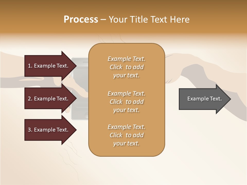 Hold Cell Divine PowerPoint Template