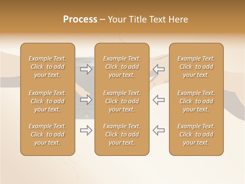 Hold Cell Divine PowerPoint Template