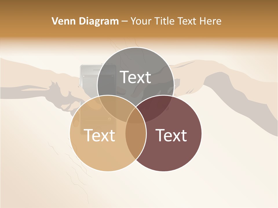 Hold Cell Divine PowerPoint Template