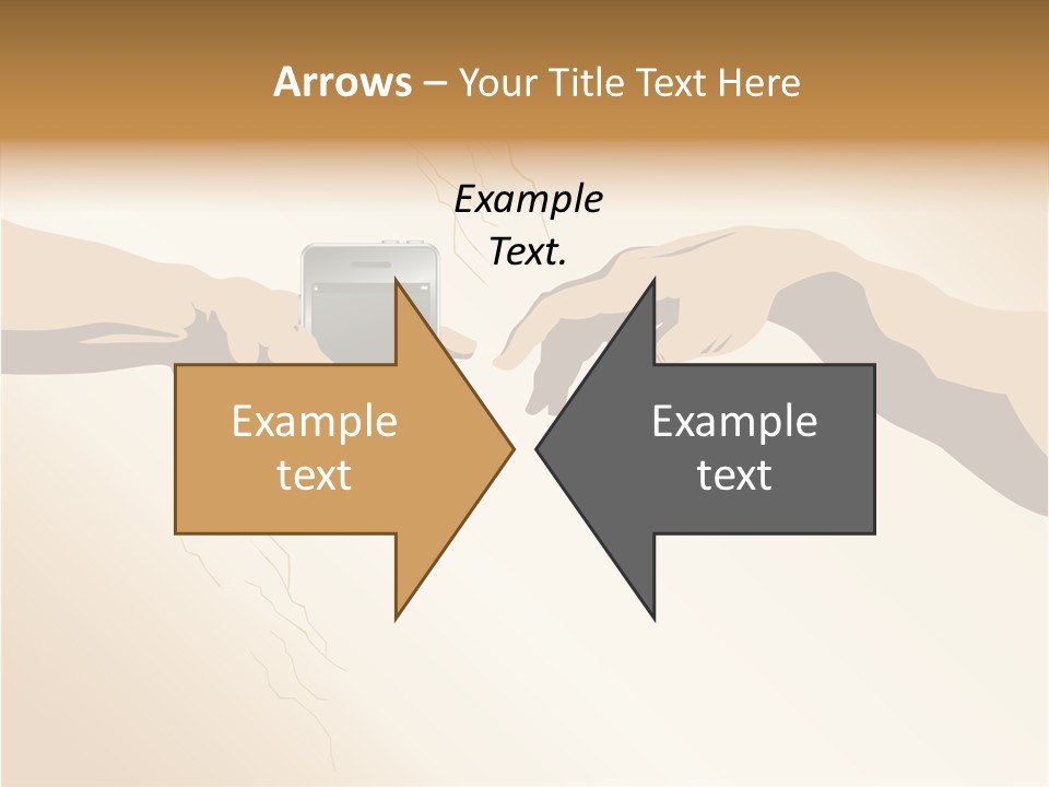 Hold Cell Divine PowerPoint Template