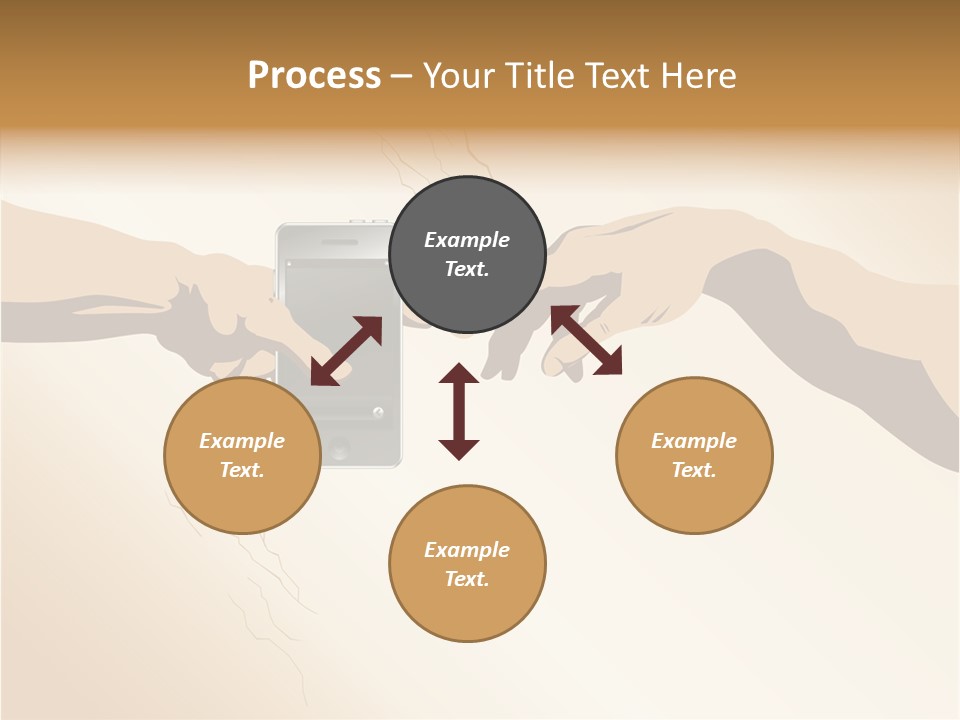Hold Cell Divine PowerPoint Template