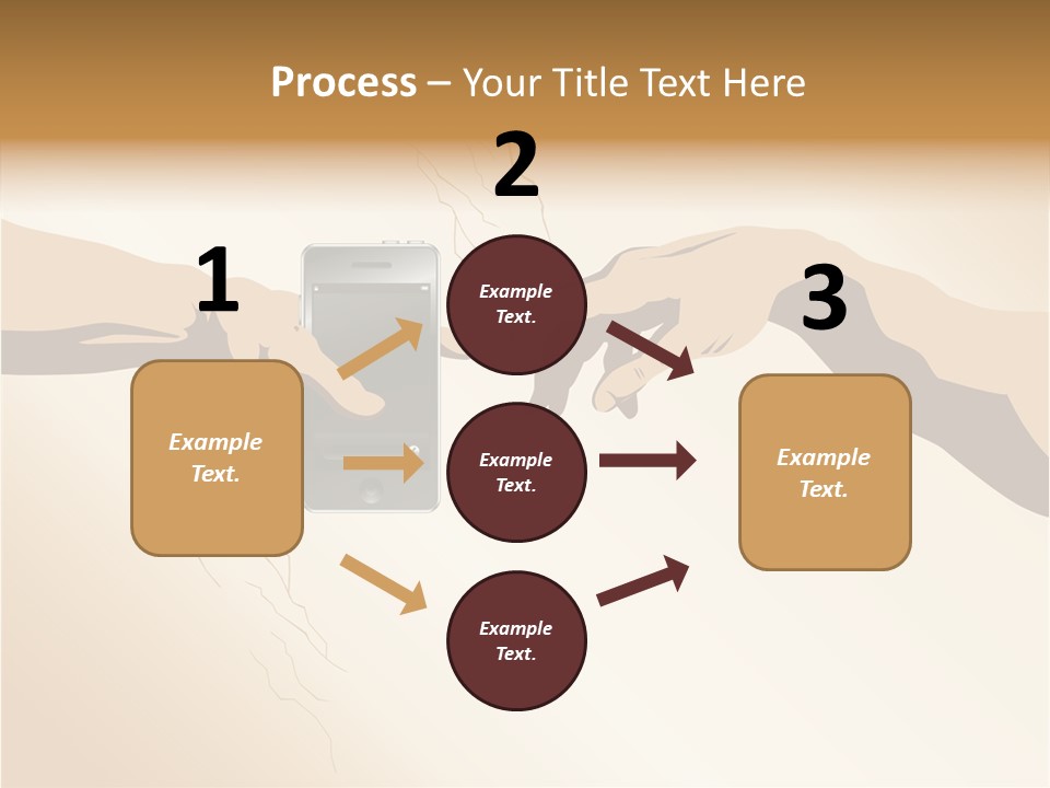 Hold Cell Divine PowerPoint Template