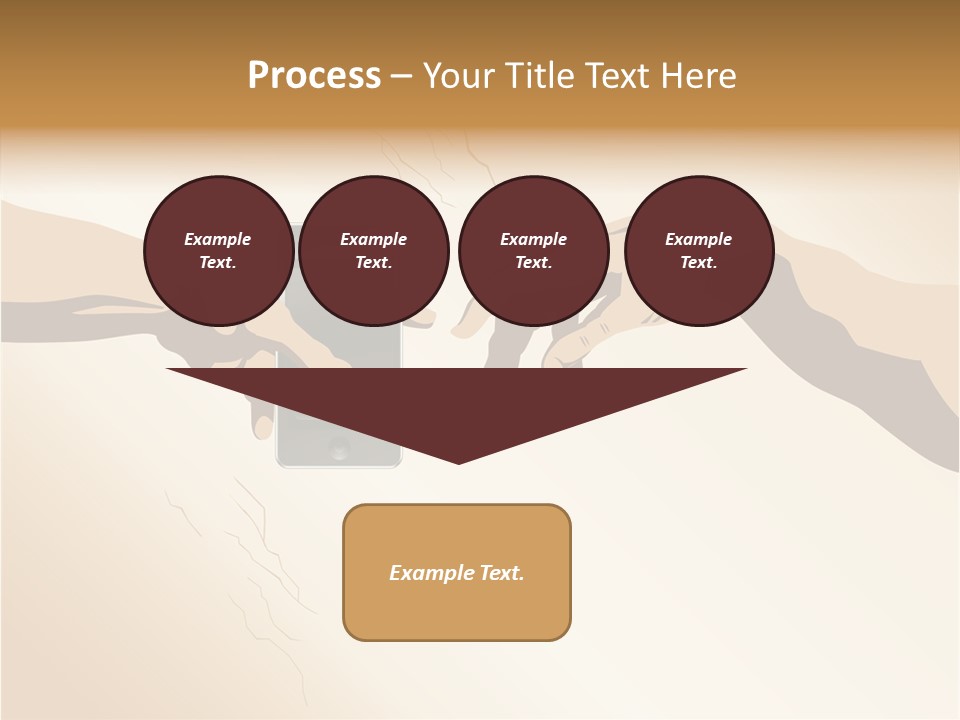 Hold Cell Divine PowerPoint Template