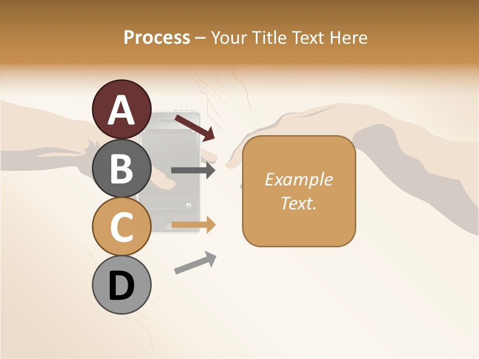 Hold Cell Divine PowerPoint Template