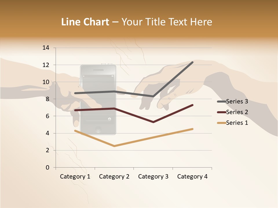 Hold Cell Divine PowerPoint Template
