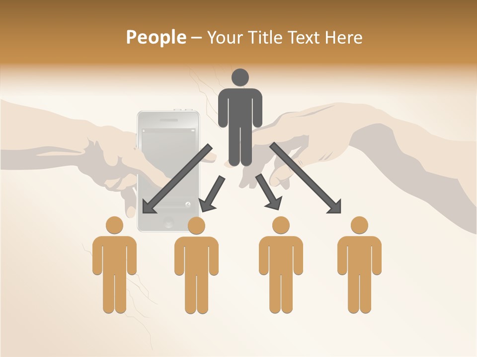 Hold Cell Divine PowerPoint Template