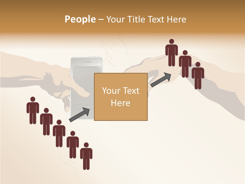 Hold Cell Divine PowerPoint Template