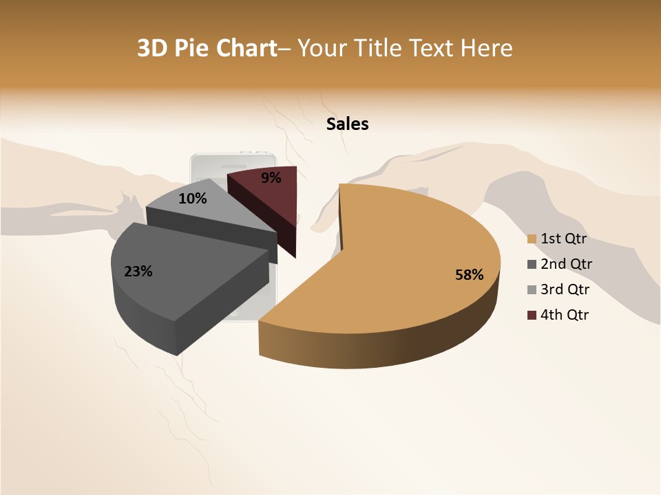 Hold Cell Divine PowerPoint Template