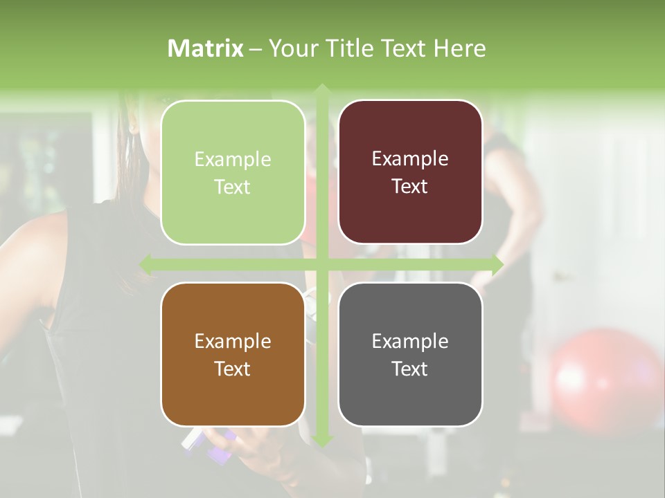 Club Black Smiles PowerPoint Template