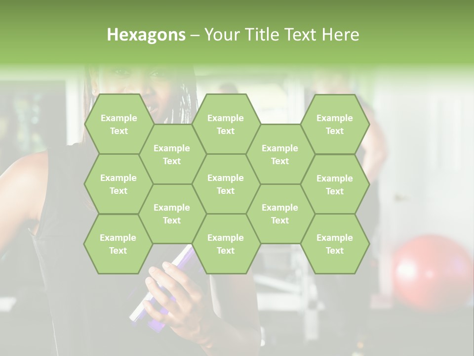 Club Black Smiles PowerPoint Template