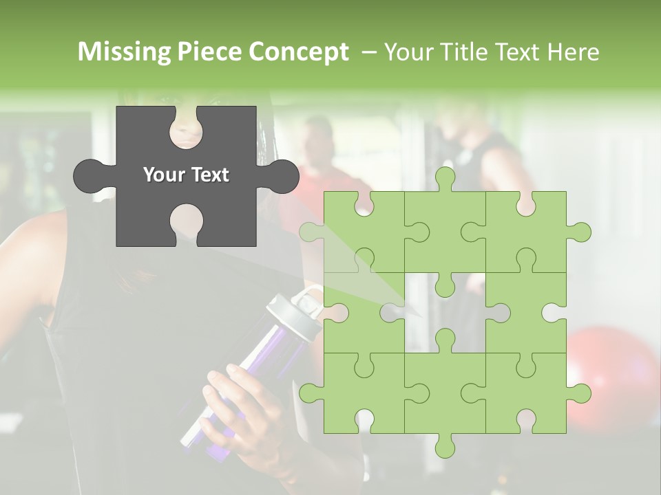 Club Black Smiles PowerPoint Template