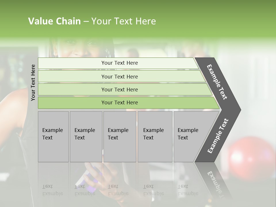 Club Black Smiles PowerPoint Template