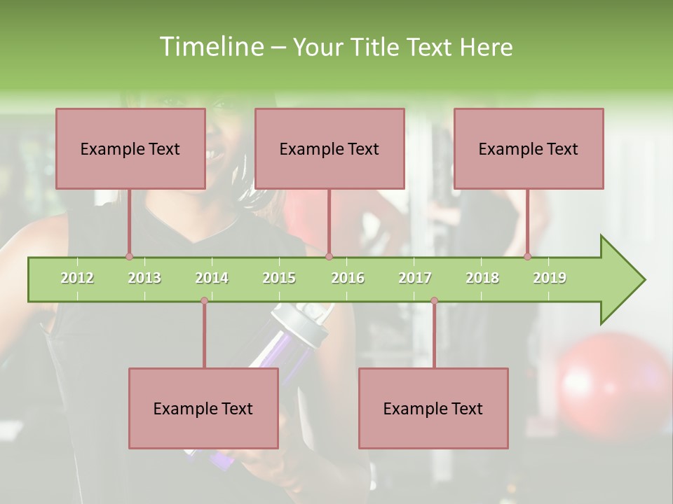 Club Black Smiles PowerPoint Template