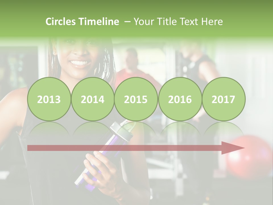 Club Black Smiles PowerPoint Template