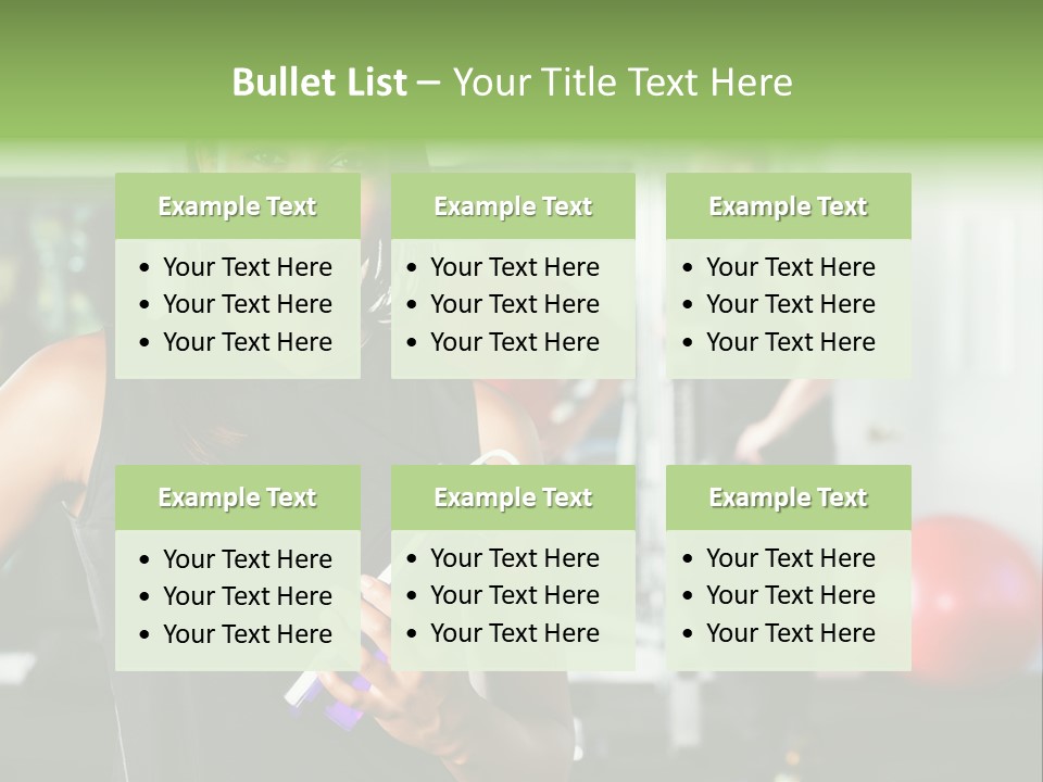 Club Black Smiles PowerPoint Template