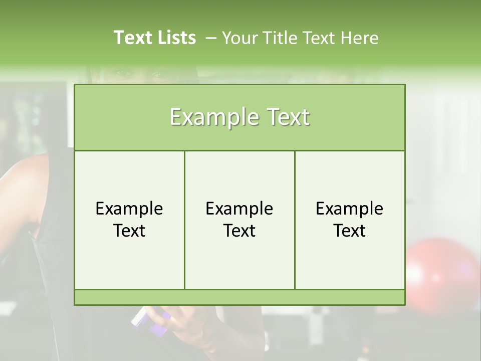Club Black Smiles PowerPoint Template