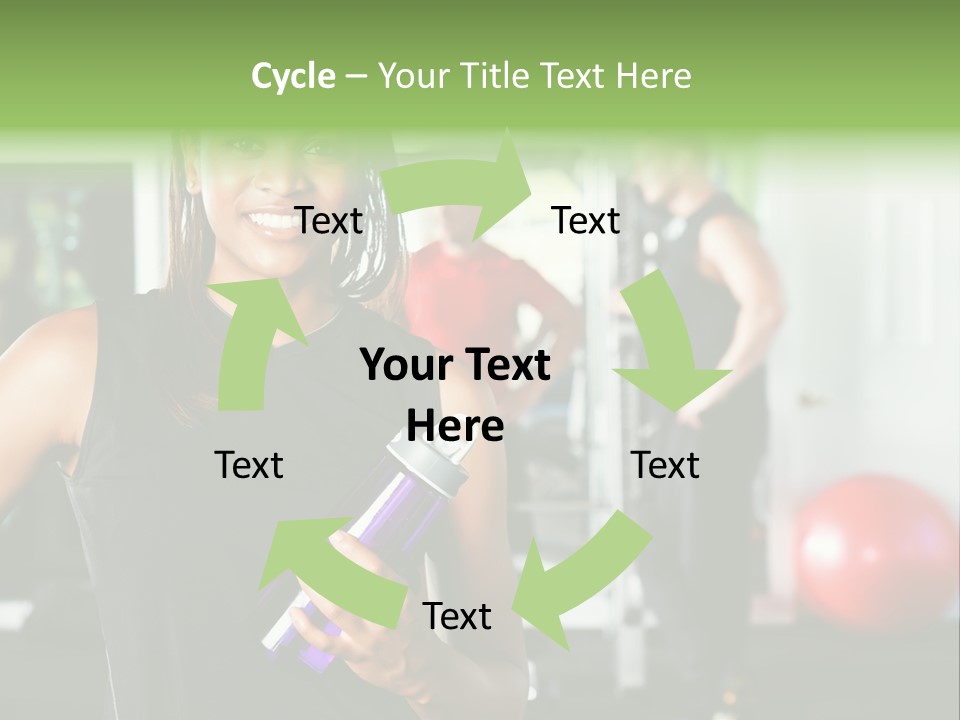 Club Black Smiles PowerPoint Template