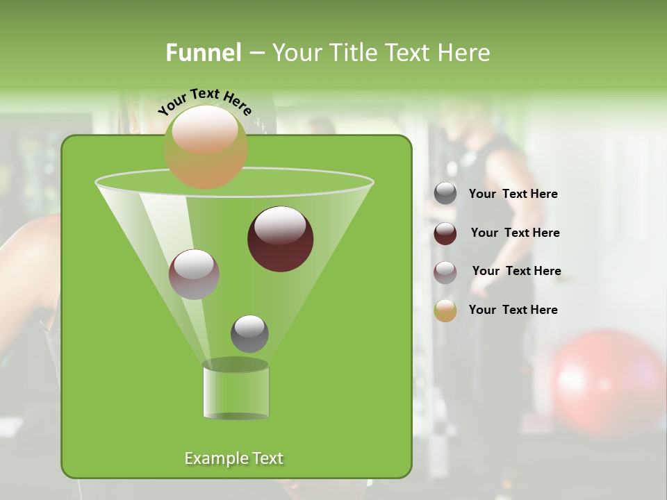 Club Black Smiles PowerPoint Template