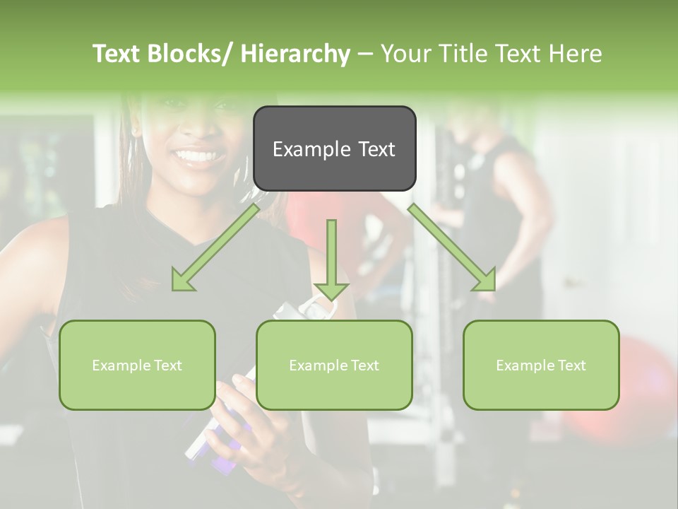 Club Black Smiles PowerPoint Template