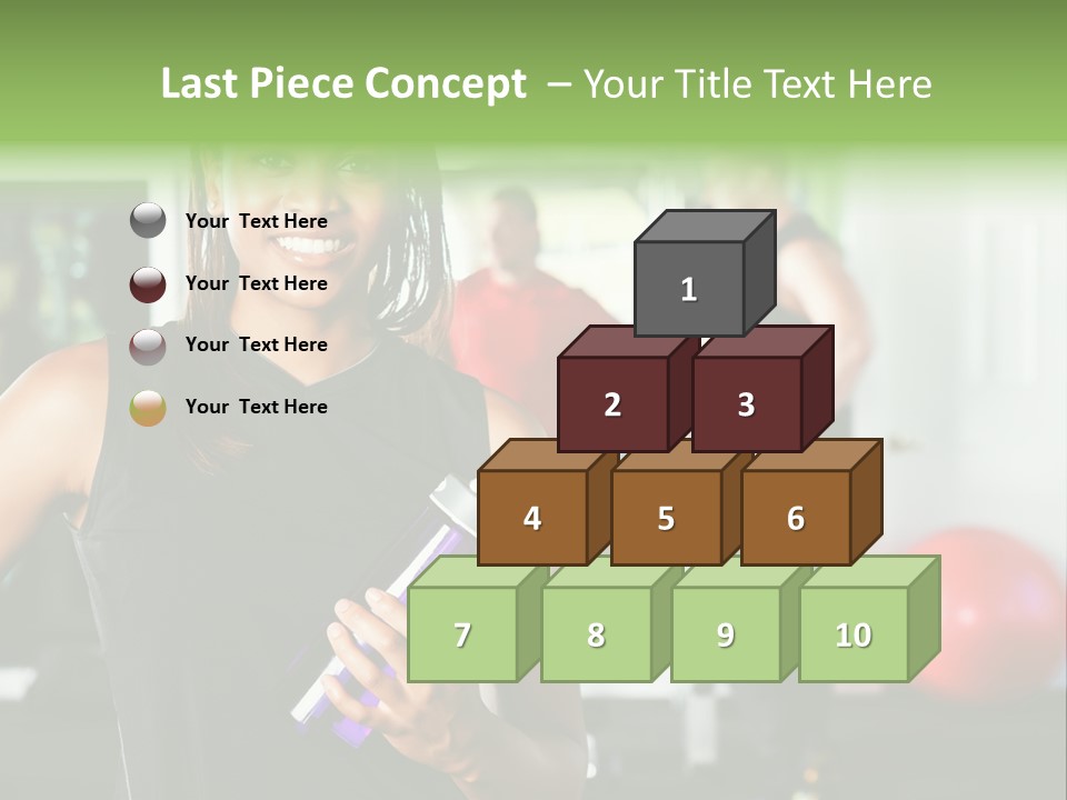 Club Black Smiles PowerPoint Template