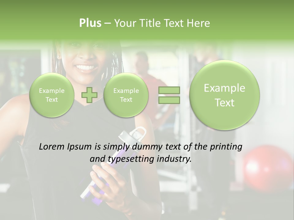 Club Black Smiles PowerPoint Template