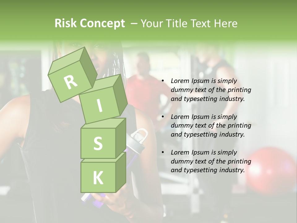 Club Black Smiles PowerPoint Template