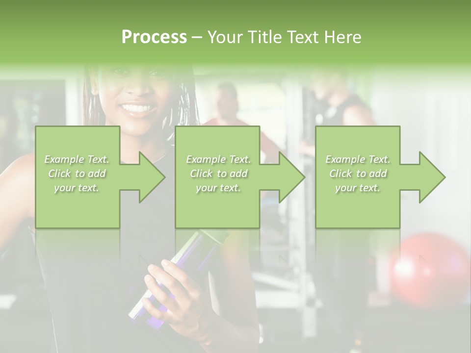 Club Black Smiles PowerPoint Template