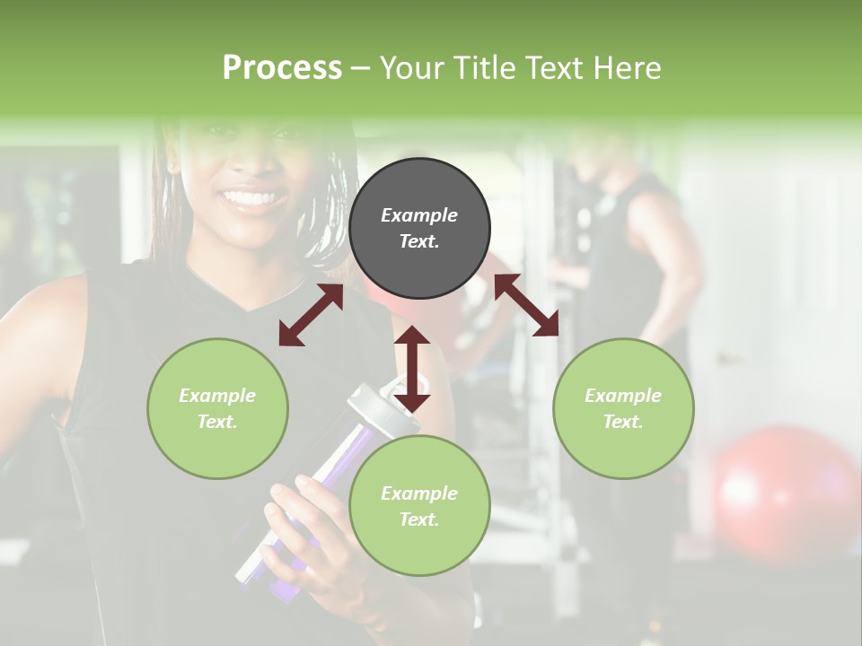 Club Black Smiles PowerPoint Template