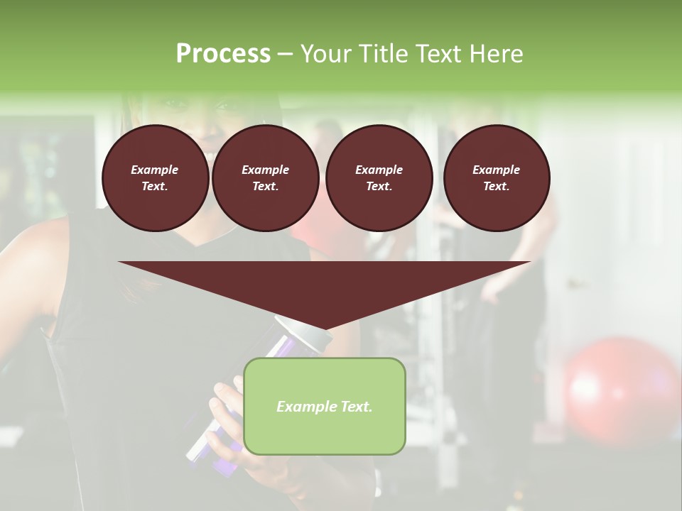 Club Black Smiles PowerPoint Template