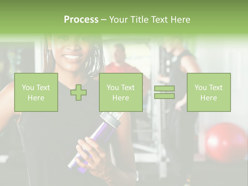 Club Black Smiles PowerPoint Template