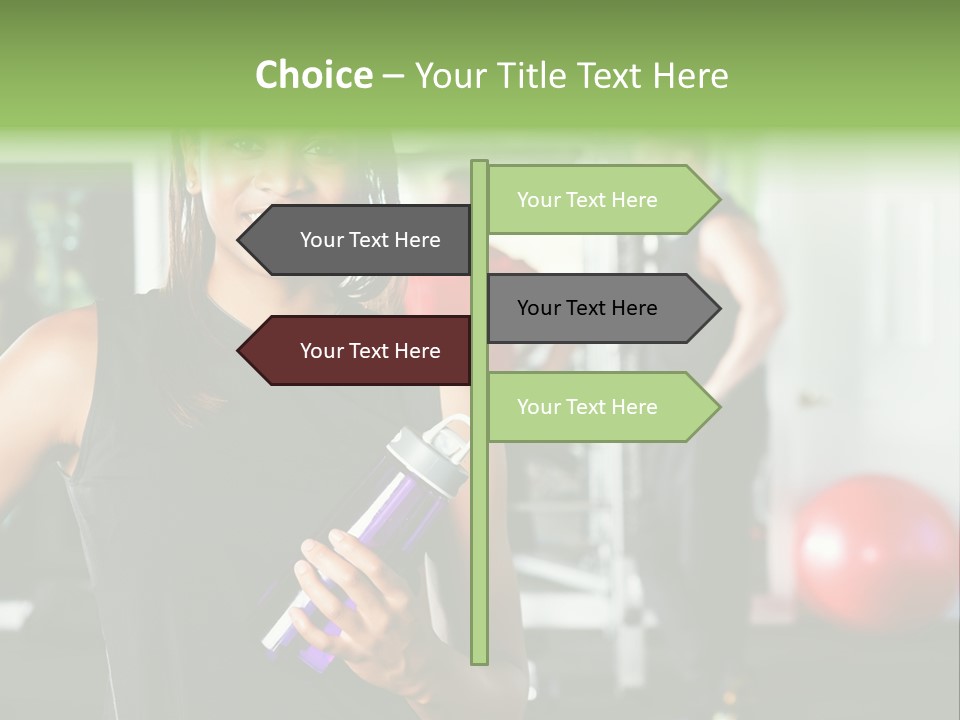 Club Black Smiles PowerPoint Template