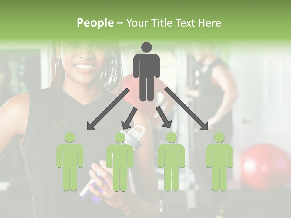 Club Black Smiles PowerPoint Template