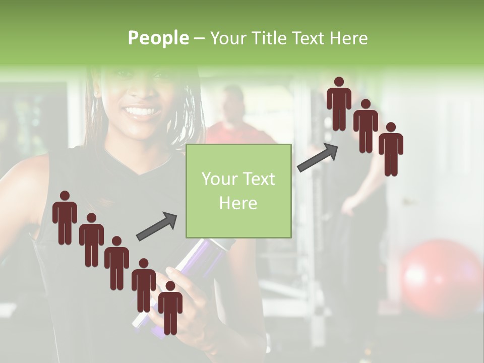 Club Black Smiles PowerPoint Template