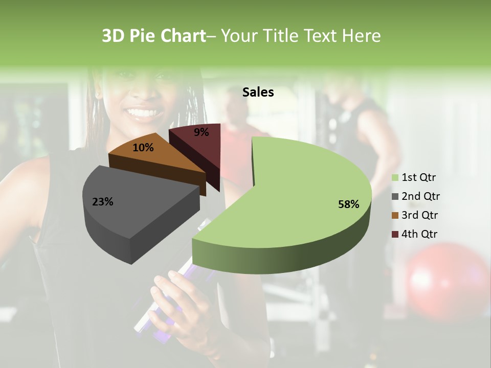 Club Black Smiles PowerPoint Template