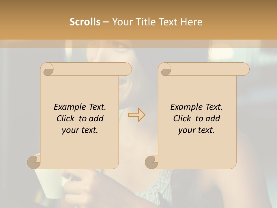 Indoor Cross Inside PowerPoint Template