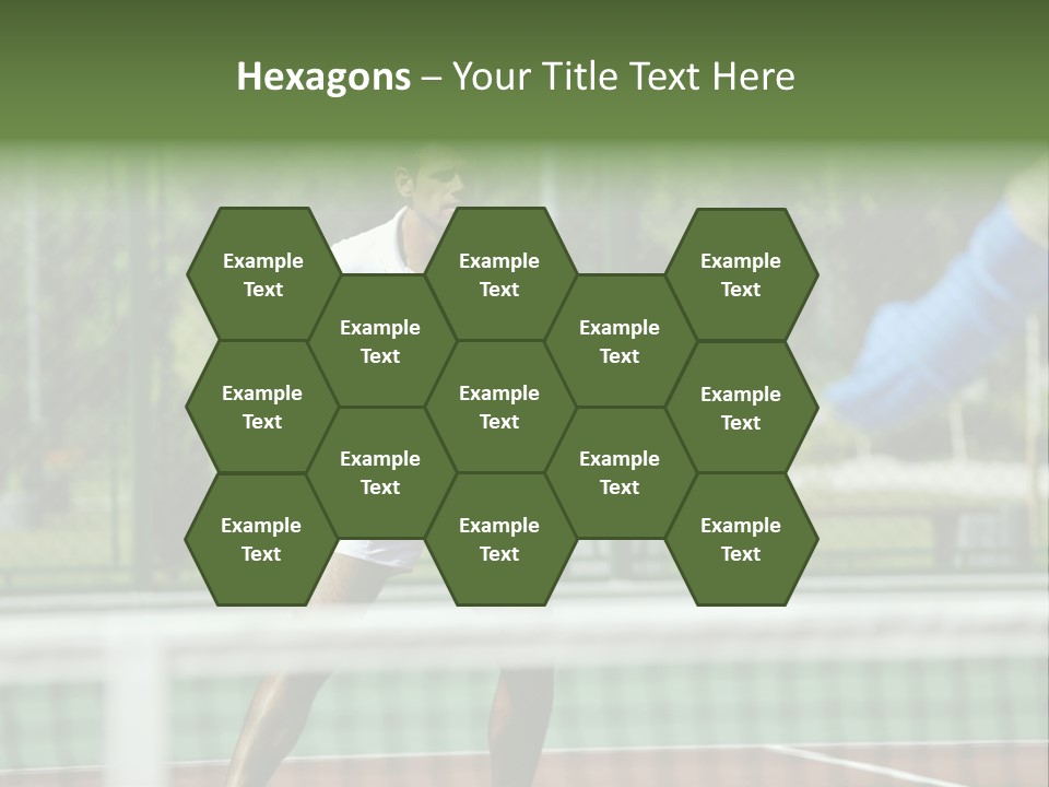 Health Lifestyle Green PowerPoint Template