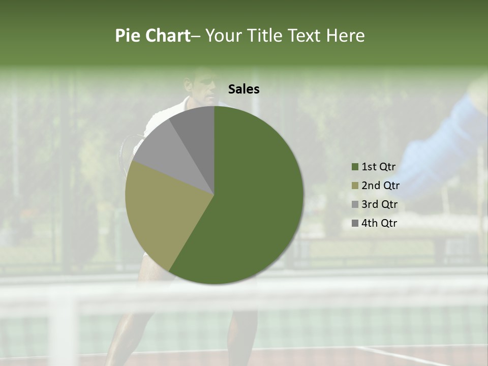 Health Lifestyle Green PowerPoint Template