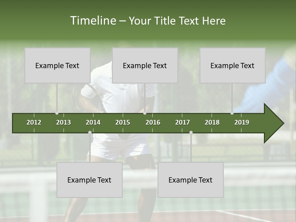 Health Lifestyle Green PowerPoint Template