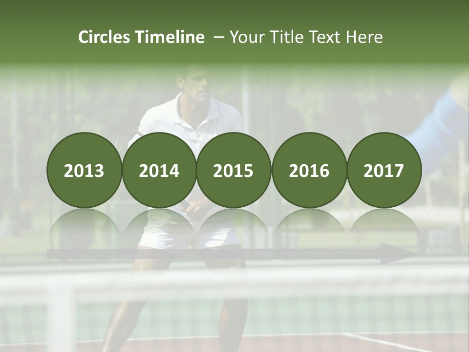 Health Lifestyle Green PowerPoint Template