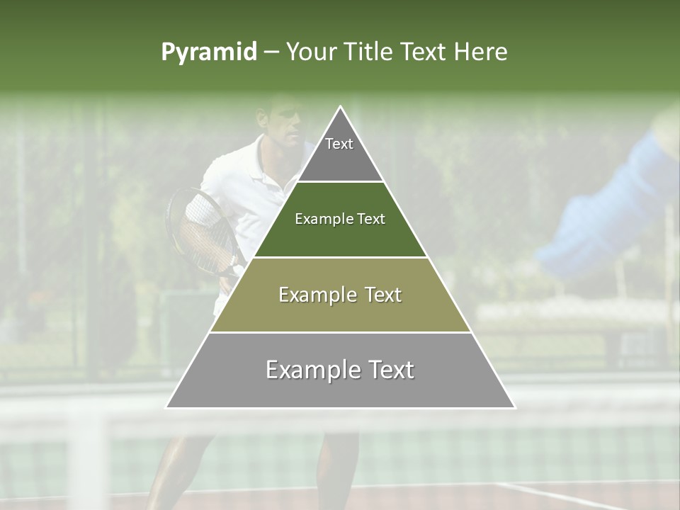 Health Lifestyle Green PowerPoint Template