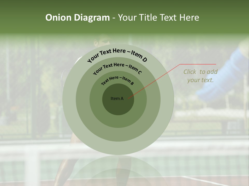 Health Lifestyle Green PowerPoint Template