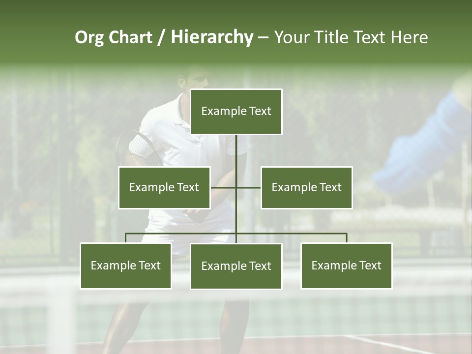 Health Lifestyle Green PowerPoint Template