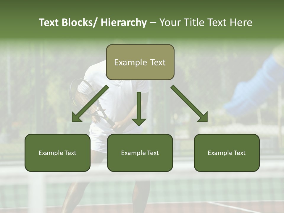 Health Lifestyle Green PowerPoint Template