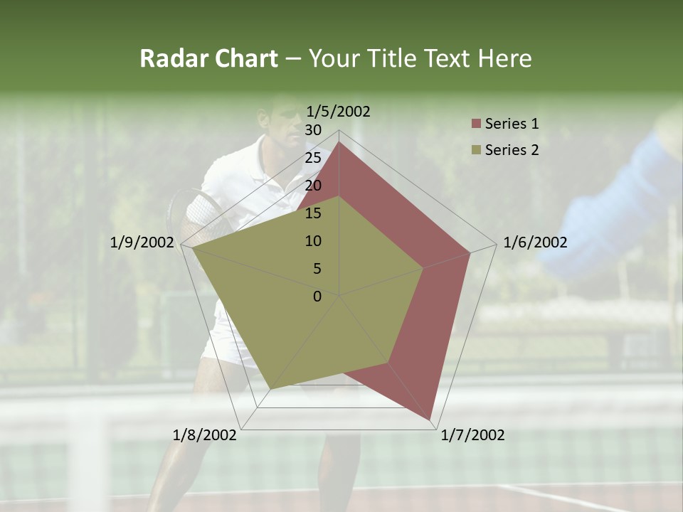 Health Lifestyle Green PowerPoint Template