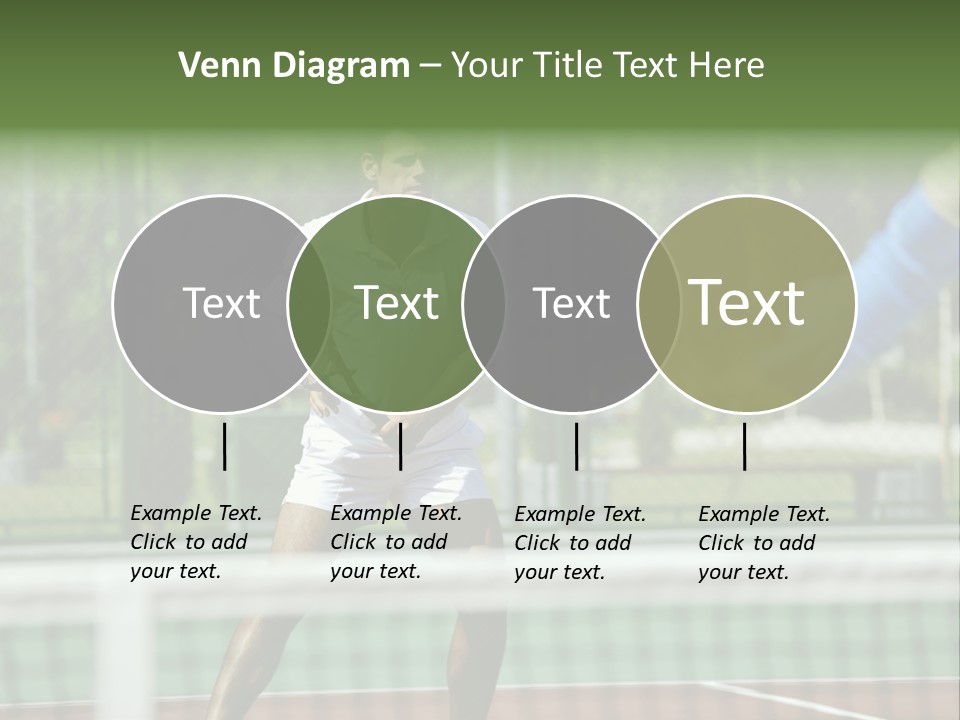 Health Lifestyle Green PowerPoint Template